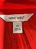 Nine West 100% Polyester Red Short Sleeve Blouse Size M - photo 7