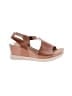 Henry Ferrera Tan Wedges Size 9 1/2 - photo 1