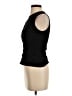Zara 100% Polyester Black Sleeveless Top Size S - photo 5