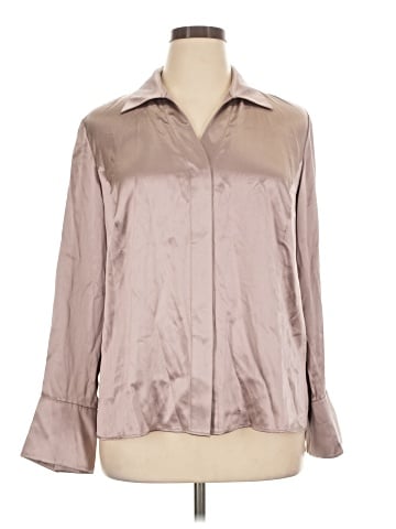 Lafayette 148 New York Long Sleeve Blouse (view 1)