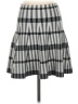 Max Edition Checkered-gingham Gray Casual Skirt Size S - photo 1