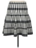 Max Edition Checkered-gingham Gray Casual Skirt Size S - photo 2