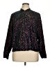 Torrid 100% Polyester Stars Black Jacket Size 1X Plus (1) - photo 1