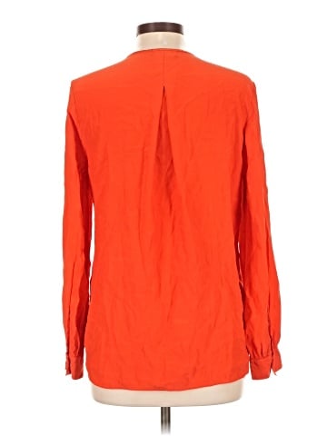Rag & Bone Long Sleeve Silk Top (view 2)