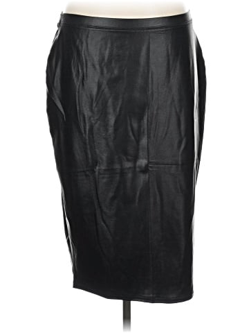 Leith Faux Leather Skirt (view 1)