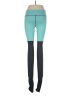 Alo Color Block Teal Yoga Pants Size L - photo 2