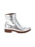 FitFlop Silver Ankle Boots Size 8 1/2 - photo 1