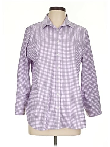Chico's 3/4 Sleeve Button-Down Shirt (view 1)