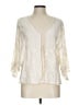 Zara Ivory 3/4 Sleeve Blouse Size L - photo 1