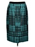Halogen Graphic Teal Formal Skirt Size 12 - photo 2