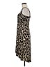 En Focus Studio Animal Print Brown Cocktail Dress Size 8 - photo 5