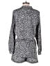 MICHAEL Michael Kors 100% Polyester Animal Print Gray Romper Size M - photo 2