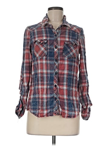 Ci Sono Long Sleeve Button-Down Shirt (view 1)