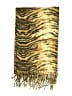 Aldo 100% Polyester Animal Print Yellow Scarf One size - photo 2