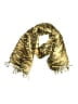 Aldo 100% Polyester Animal Print Yellow Scarf One size - photo 1