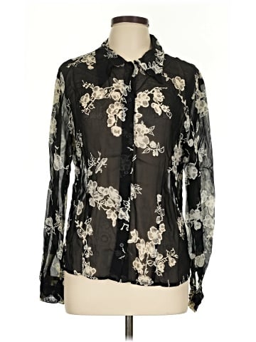 Wild Rose Long Sleeve Blouse (view 1)