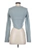 Alo Blue Long Sleeve Top Size S - photo 2
