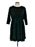 Amaryllis 100% Polyester Green Casual Dress Size L - photo 1