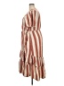Knox Rose Stripes Brown Casual Dress Size XXL - photo 5
