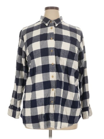 L.L.Bean Long Sleeve Button-Down Shirt (view 1)