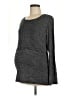 Bearsland Gray Long Sleeve Top Size M - photo 1