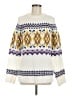 Talbots Argyle White Pullover Sweater Size M - photo 1