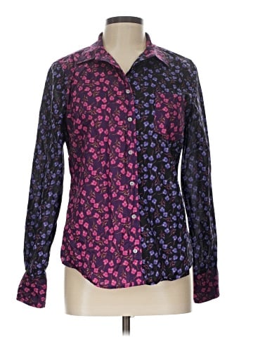 Liberty Art Fabrics for J.Crew Long Sleeve Blouse (view 1)