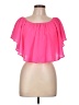 TCEC 100% Polyester Pink Short Sleeve Blouse Size L - photo 1