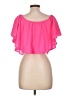 TCEC 100% Polyester Pink Short Sleeve Blouse Size L - photo 2