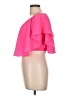 TCEC 100% Polyester Pink Short Sleeve Blouse Size L - photo 5