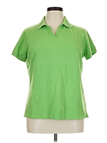 St. John's Bay Short Sleeve Blouse (view 1)