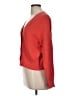 Ann Taylor LOFT 100% Cotton Red Cardigan Size L - photo 5