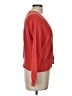 Ann Taylor LOFT 100% Cotton Red Cardigan Size L - photo 4