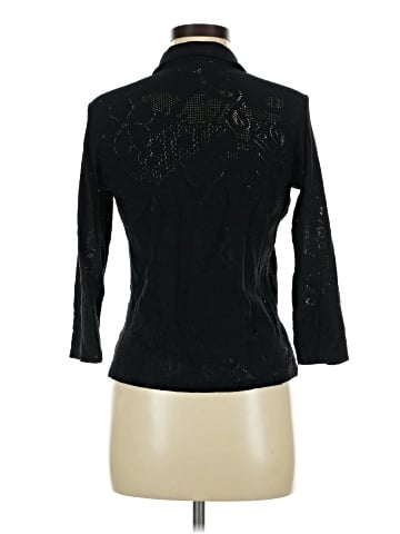 Elliott Lauren 3/4 Sleeve Button-Down Shirt (view 2)
