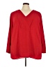 Vince Camuto Red 3/4 Sleeve Blouse Size 3X - photo 1