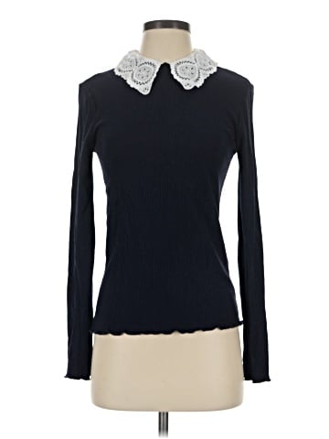 Sandro Long Sleeve Top (view 1)