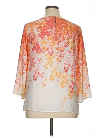 Rose + Olive 3/4 Sleeve Blouse (view 2)