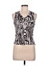 She Beest 100% Polyester White Tank Top Size M - photo 1