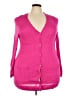 Torrid 100% Viscose Pink Cardigan Size 3X Plus (3) - photo 1