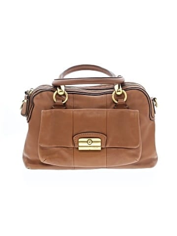 Coach Leather Satchel (view 1)