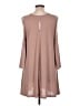 BP. Solid Tan Casual Dress Size L - photo 2
