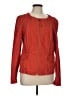 Ann Taylor LOFT 100% Cotton Red Jacket Size L - photo 1
