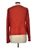 Ann Taylor LOFT 100% Cotton Red Jacket Size L - photo 2