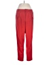 Nine West Solid Red Casual Pants Size 6 - photo 1