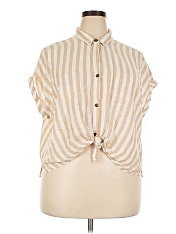 Sonoma Goods for Life Sleeveless Button-Down Shirt (view 1)