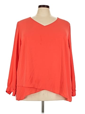 Karen Kane 3/4 Sleeve Blouse (view 1)