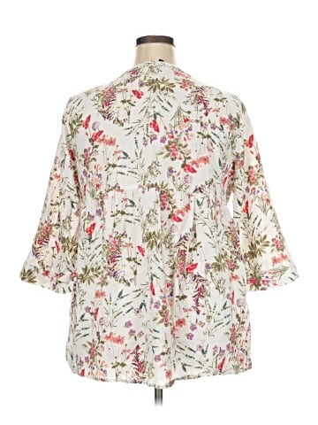 Jones New York 3/4 Sleeve Blouse (view 2)