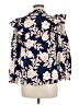 Sugarlips 100% Cotton Blue 3/4 Sleeve Blouse Size M - photo 2