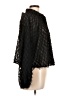 Express 100% Polyester Black Long Sleeve Blouse Size L - photo 4