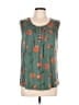 Daniel Rainn Green Sleeveless Blouse Size L - photo 1